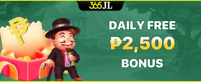 Daily Mega ₱2,500 Bonus promotion banner
